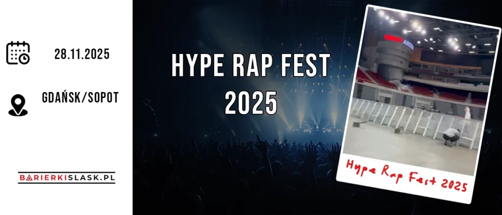 koncert w hali, tłum, zabezpieczenie