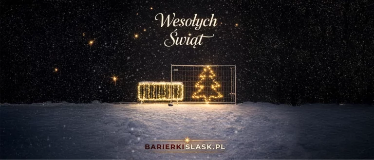 wesołych świąt barierki śląsk