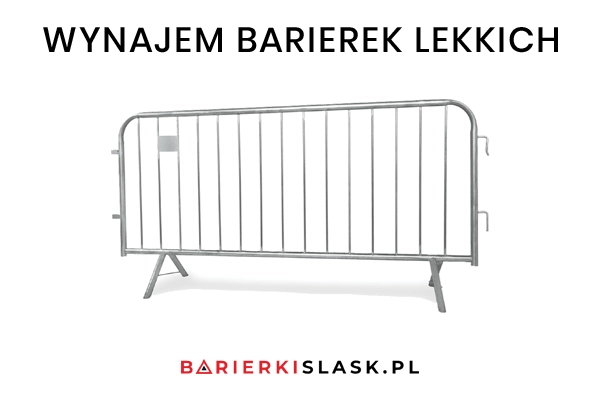 Wynajem barierek lekkich Jaworzno