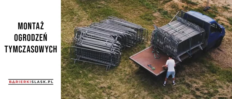 montaż ogrodzeń tymczasowych